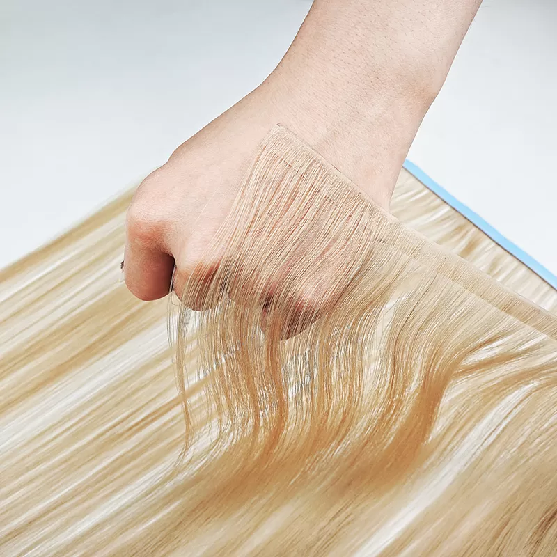 Long invisible tape in hair extension